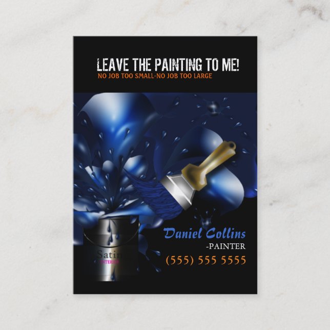 Painter Business Card (Front)