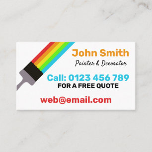 Painter Business Card
