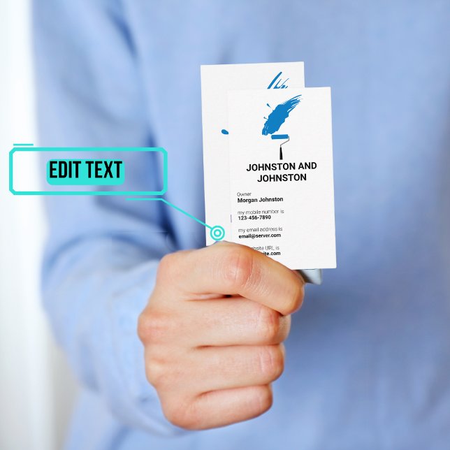 Painter Business Card (Please enjoy our business card)