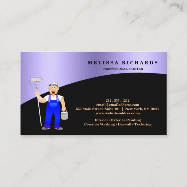 Painter Business Card (Front)