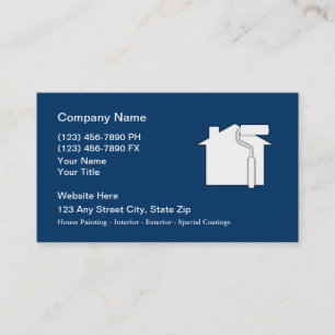 Painter Business Cards