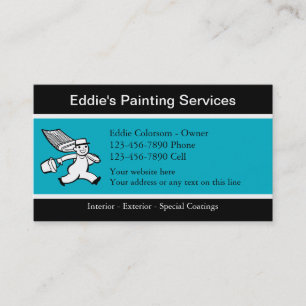 Painter Business Cards