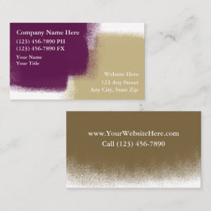 Painter Business Cards
