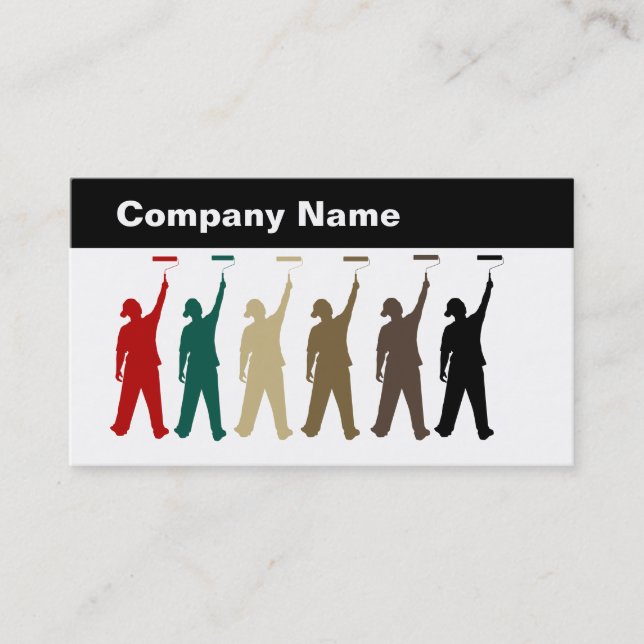 Painter Business Cards (Front)