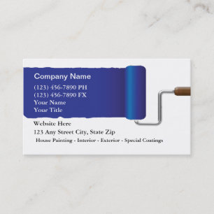 Painter Business Cards