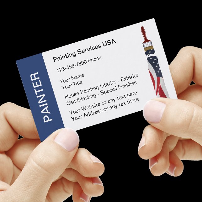 Painter Business Cards (Creator Uploaded)