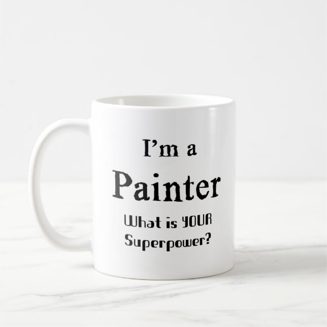 Painter Coffee Mug (Left)