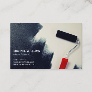 Painter & Decorator   Handyman Construction Business Card