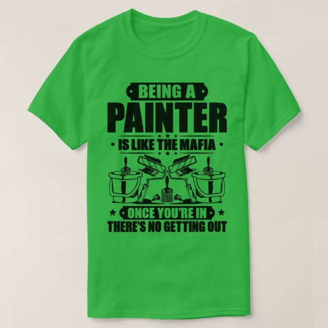 Painter Decorator House Painter7  T-Shirt (Design Front)