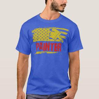 Painter Job Vintage America Worker1  T-Shirt