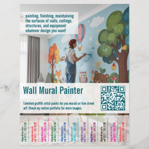 Painter Tear Off Flyer