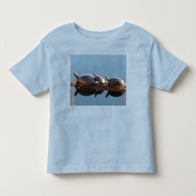 Painter Turtles Toddler T-Shirt (Front)