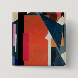 Painterly Architectonics, 1916-17 15 Cm Square Badge