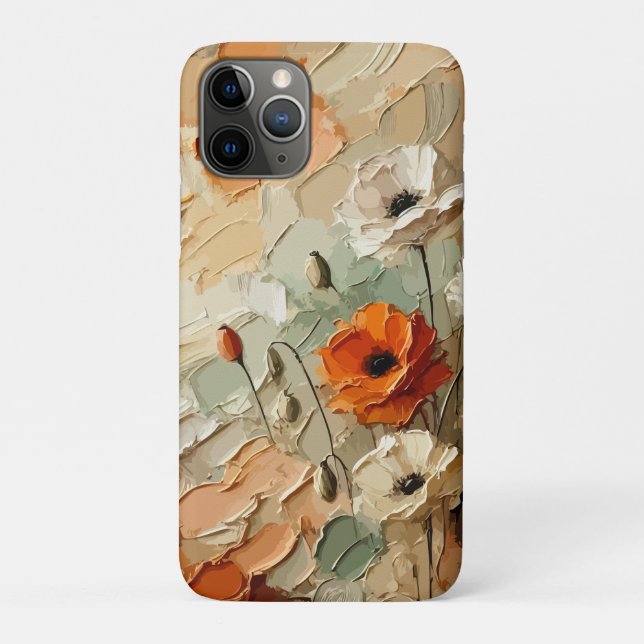 Painterly Bloomscape Case-Mate iPhone Case (Back)
