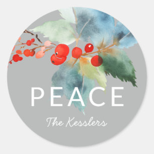 Painterly   classic round sticker