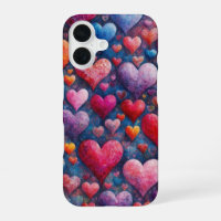 Painterly Heart Burst