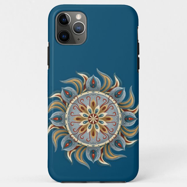 Painterly Mandala Case-Mate iPhone Case (Back)