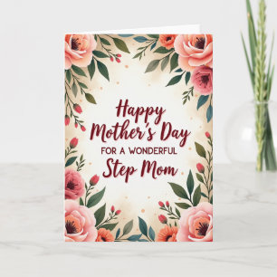 Painterly Moms Day Card