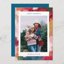 Painterly Palette Abstract Holiday