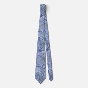 Painterly Smokey Blue Dreamy Hues Tie