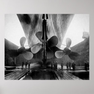 PAINTERLY TITANIC PROPS POSTER