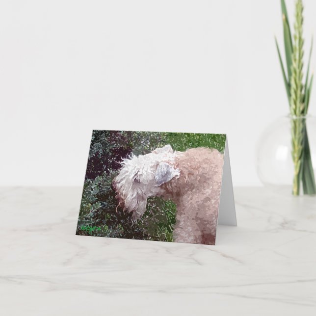 Painterly Waverly Holiday Card (Front)