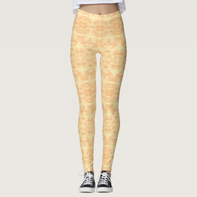 Painter's Abstract Leggings (Front)