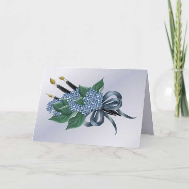 Painters Birthday Card (Front)