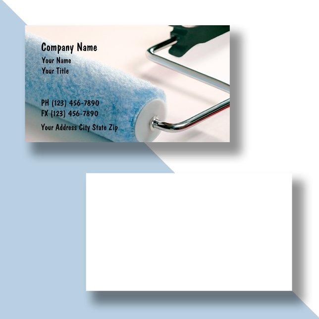 Painters Business Cards (Creator Uploaded)