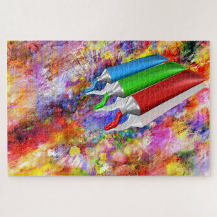 Painters Colors Jigsaw Puzzle