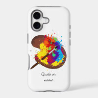 Painters Colourful Palette Artist Paint Customise