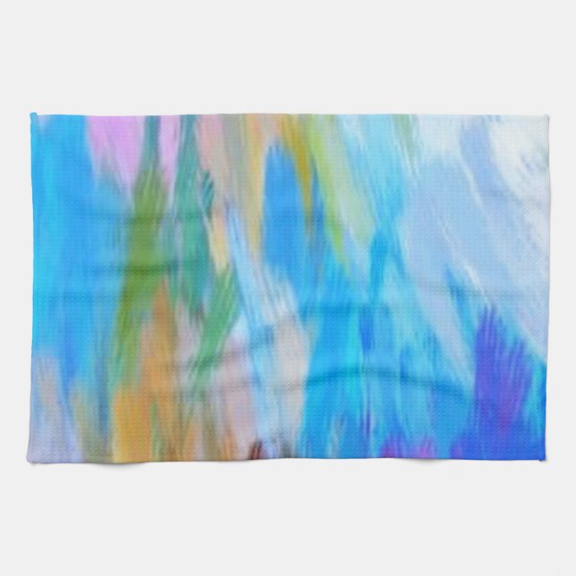 Painter's Palette Kitchen Towel (Horizontal)