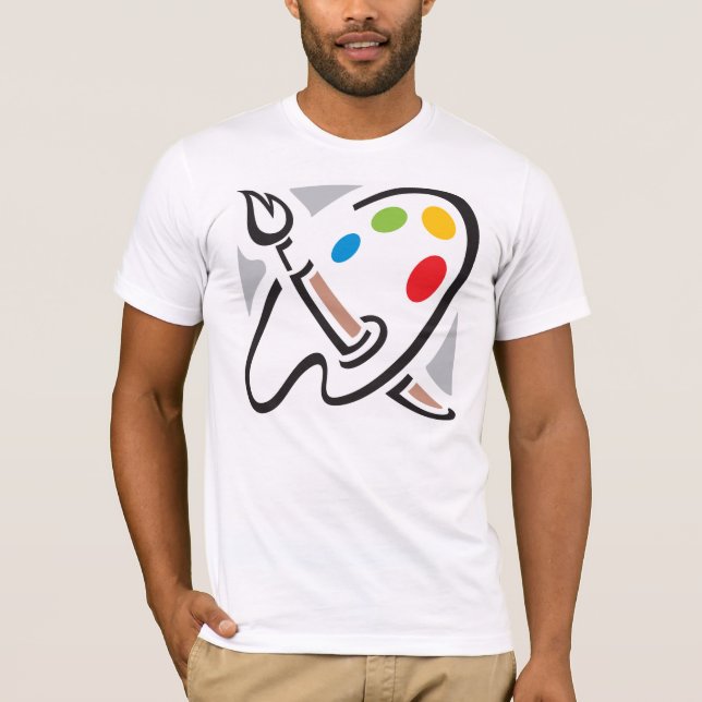 Painters Palette Mens T-Shirt (Front)