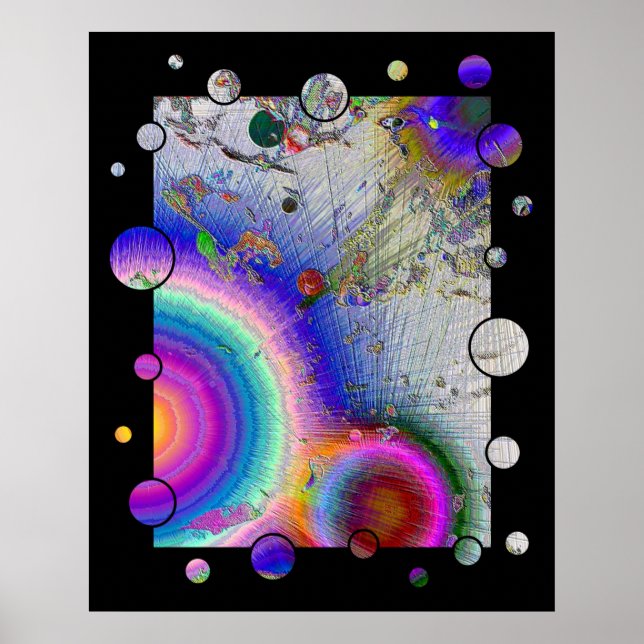 Painter's Pants 2a enamel with black frame Poster (Front)