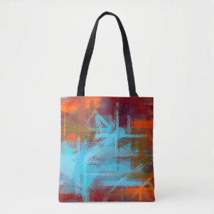 Painting Abstract Art #22 Tote Bag