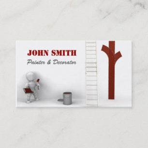 Painting and Decorating Business Card