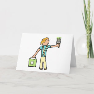 Painting And Decorating Card