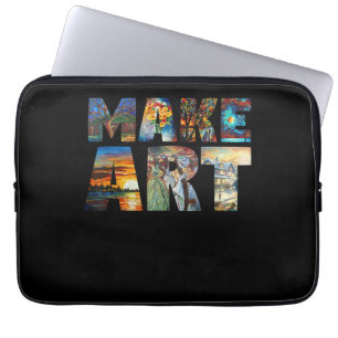 Painting   Artist Painting Cool Artistic Humour Laptop Sleeve
