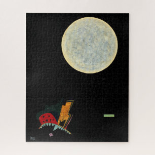 Painting at night by Wassily Kandinsky Jigsaw Puzzle