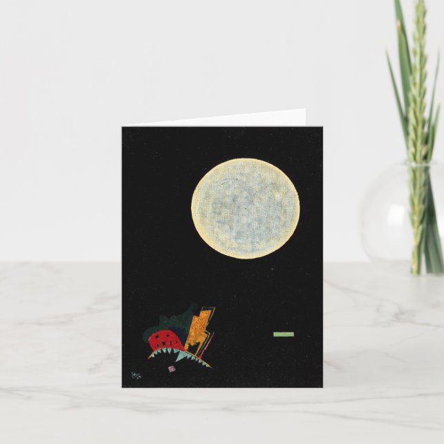 Painting at night by Wassily Kandinsky Thank You Card (Front)