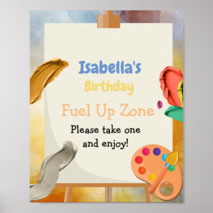 Painting Birthday Poster