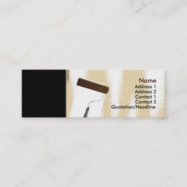 Painting Business Card (Front)