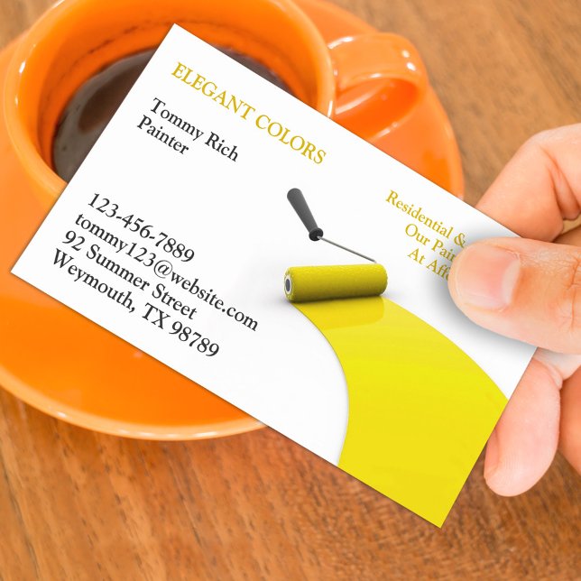 Painting Business Card (Creator Uploaded)