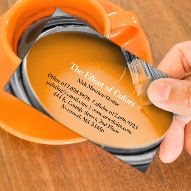 Painting Business Card Template (Creator Uploaded)