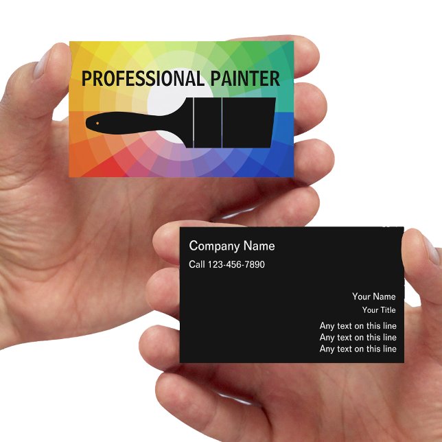 Painting Business Cards (Creator Uploaded)
