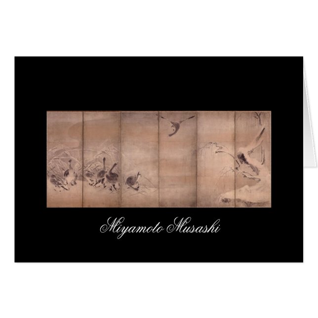 Painting by Miyamoto Musashi, c. 1600s (Front Horizontal)