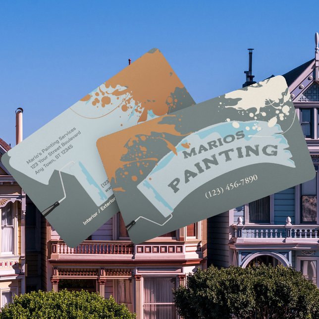 Painting Company Business Card (Creator Uploaded)