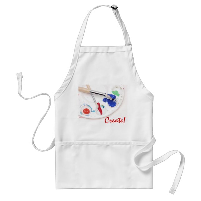 Painting - Create! Apron (Front)
