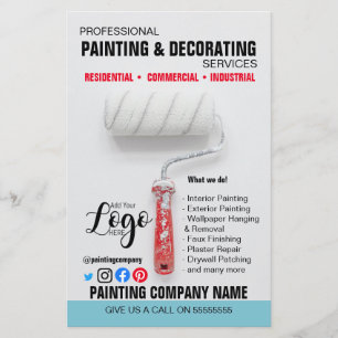 PAINTING & DECORATING flyer
