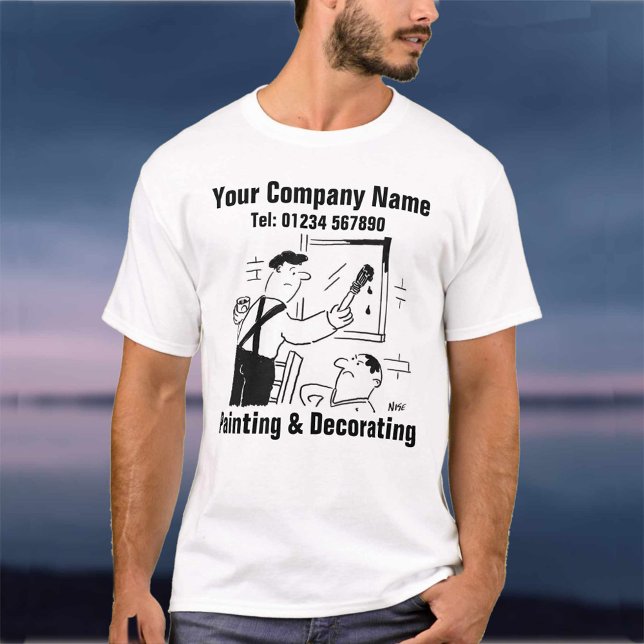 Painting & Decorating Services T-Shirt (Creator Uploaded)